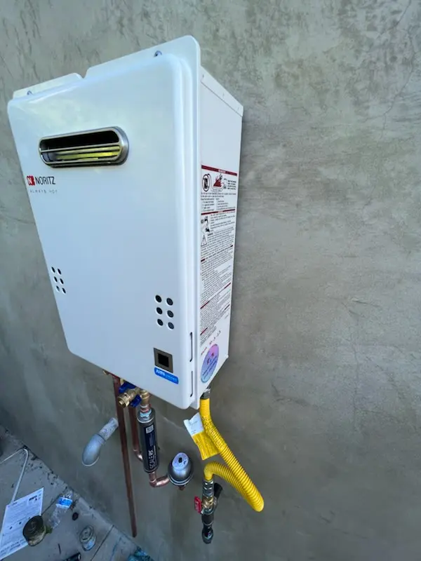 Tankless water heater installation for Jbsa Lackland homes